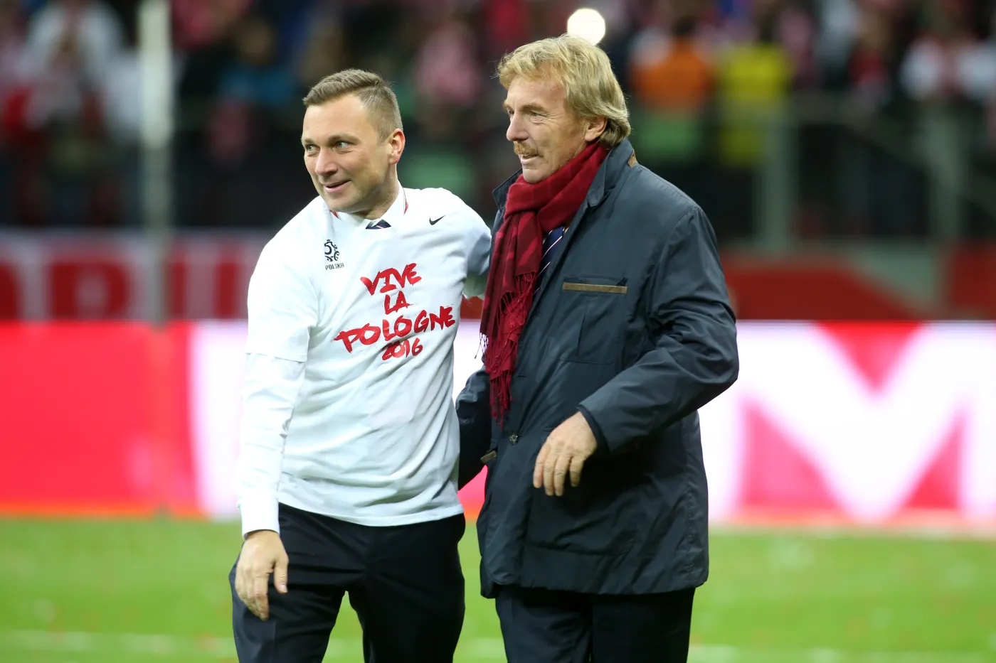Jakub Kwiatkowski i Zbigniew Boniek