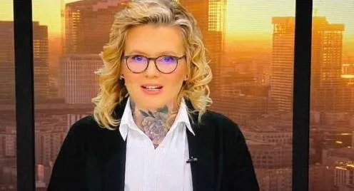 Nowa prowadząca TVP Info. Uwagę zwraca jej tatuaż na szyi [FOTO]