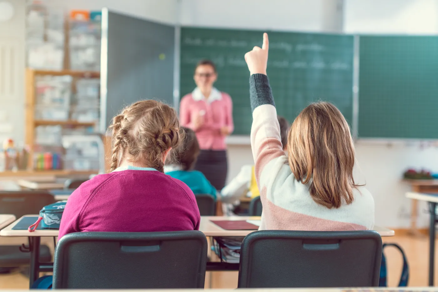 nauczyciel, szkoła, klasa, uczniowie