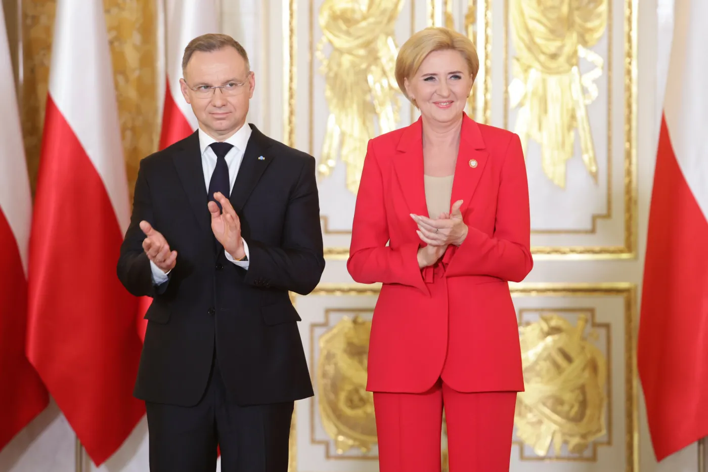 Prezydent Andrzej Duda i Agata Kornhauser-Duda