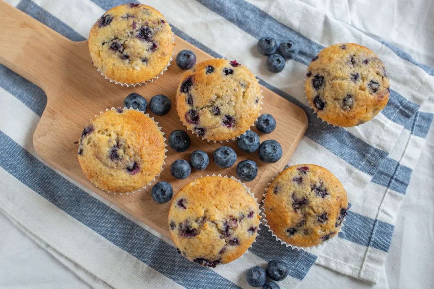 Home,Made,Sweet,Blueberry,Muffins
