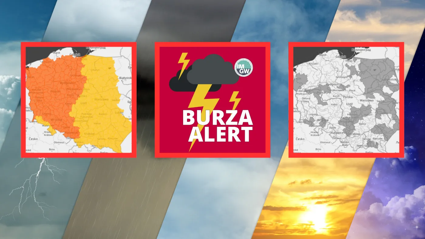 Aż  trzy alerty! Prognoza pogody na najbliższe dni nie zostawia złudzeń