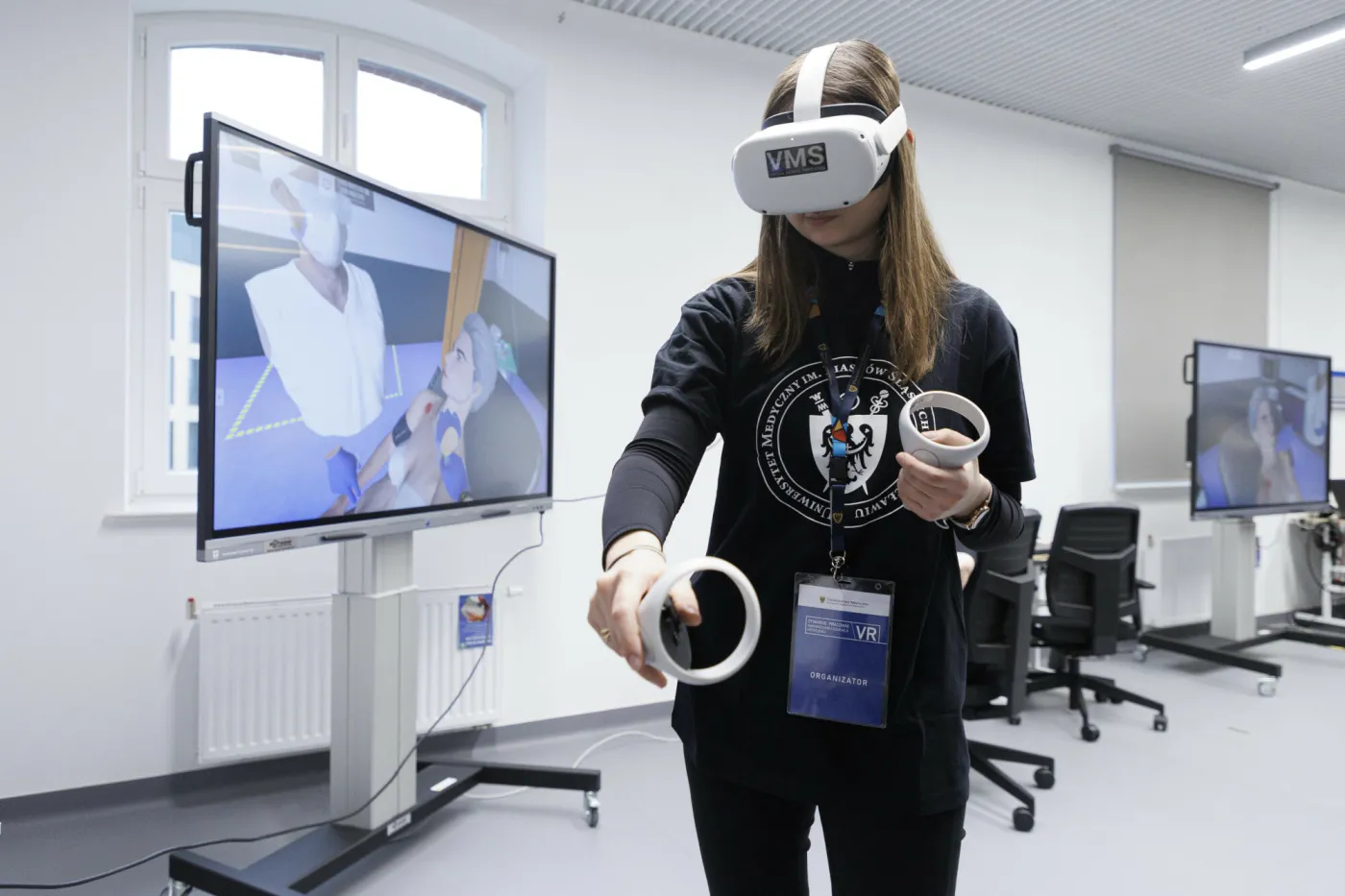 Studentka Uniwersytetu Medycznego we Wrocławiu