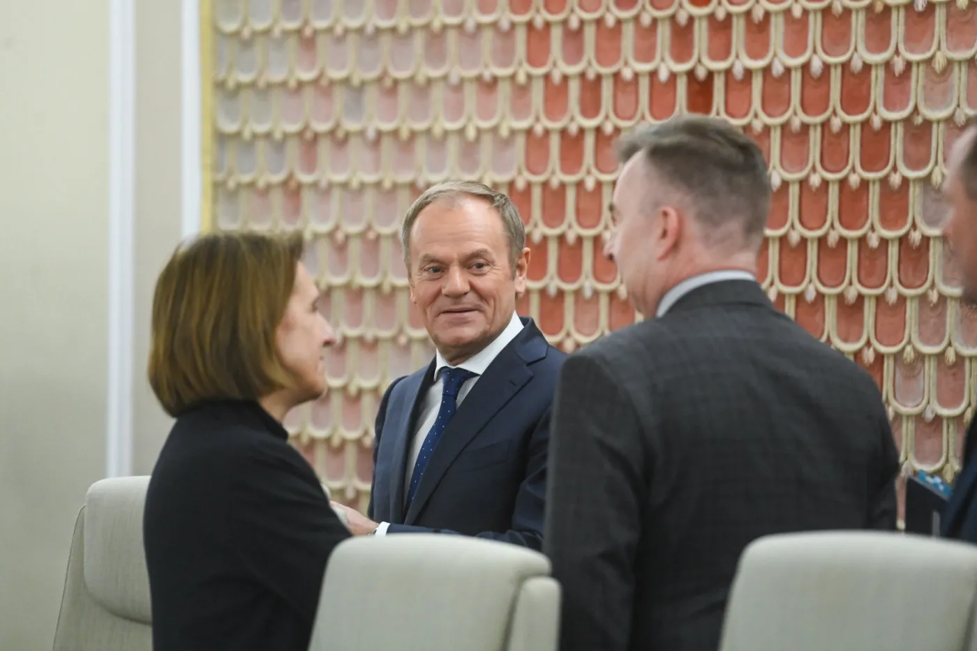 Donald Tusk, Hanna Wróblewska, Dariusz Wieczorek