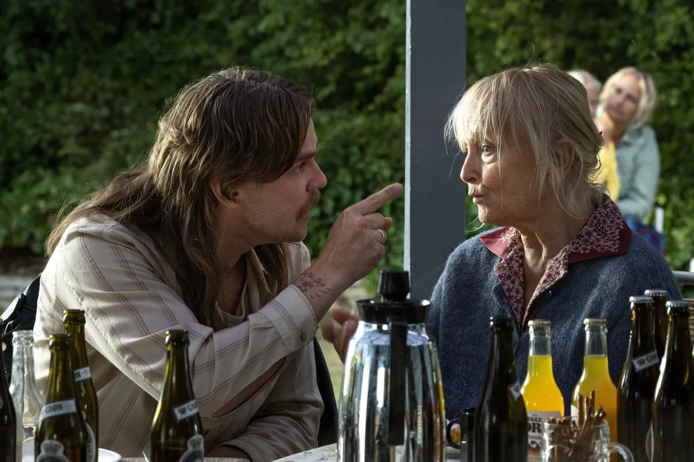 Marco Ilsø i Dorota Pomykała w serialu "Bullshit"