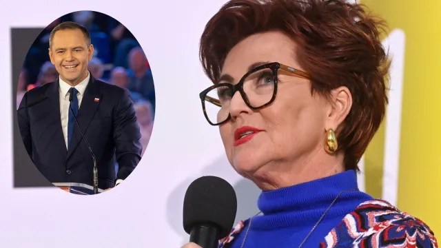 Jolanta Kwaśniewska o Karolu Nawrockim. "Jest jak Shrek"