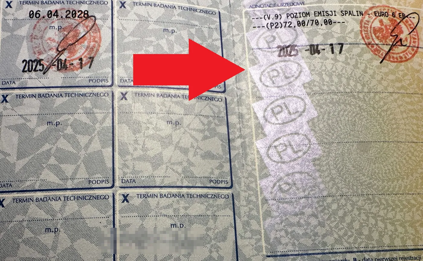 Dowód rejestracyjny samochodu - nowy wzór 2025
