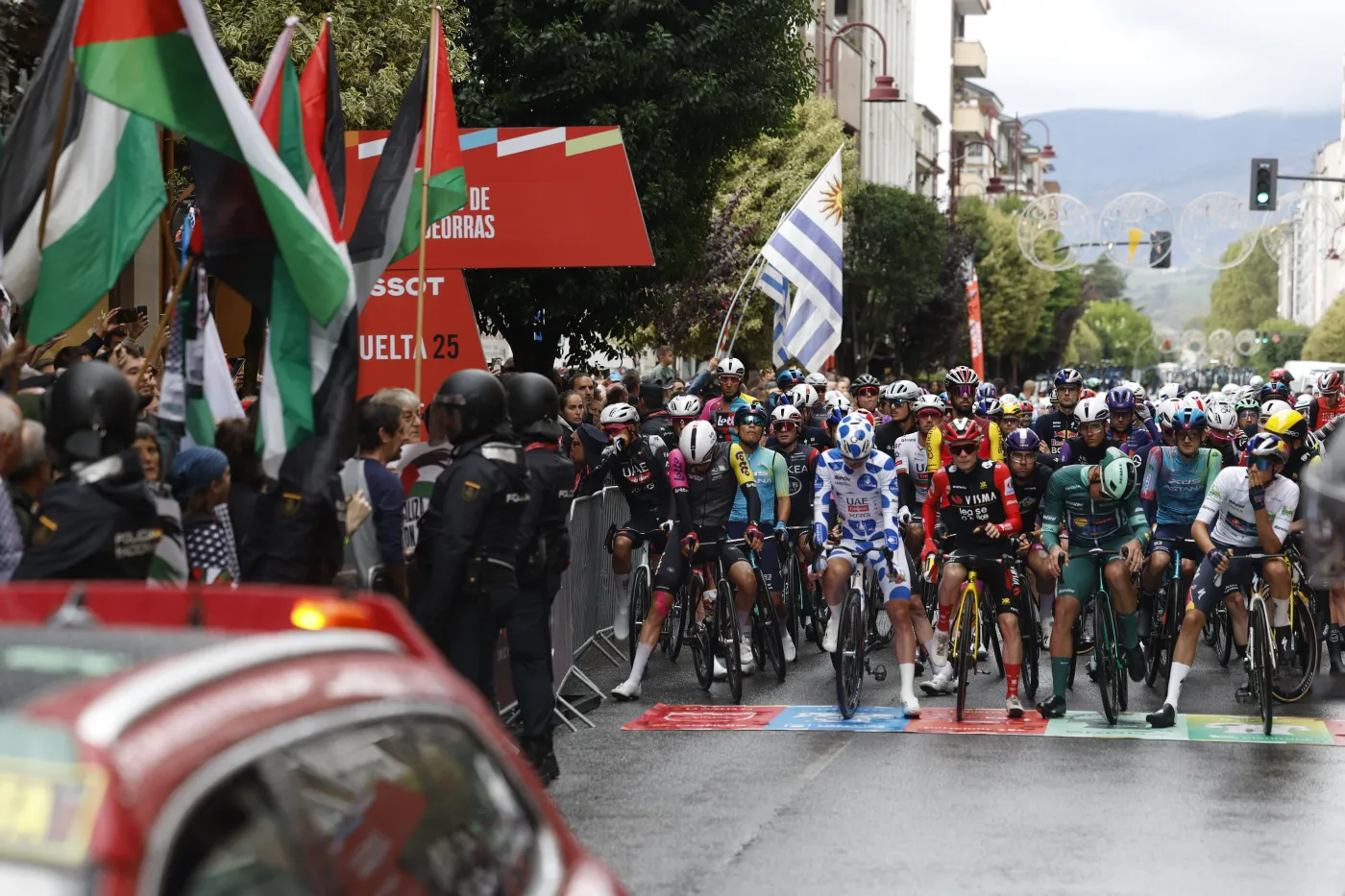 Ostatnie etapy Vuelta a Espana pod specjalnym nadzorem. Ochrona na poziomie szczytu NATO