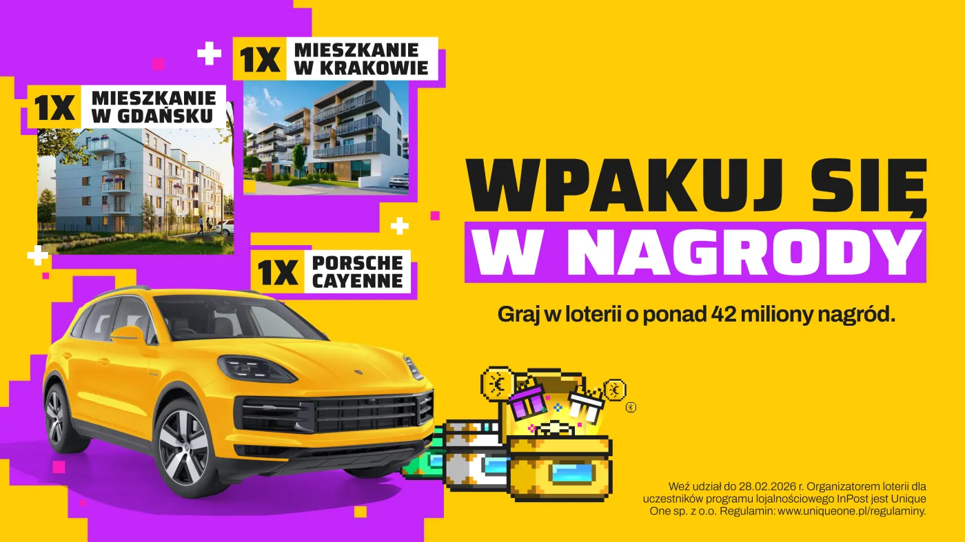 Weź udział w loterii InPost i graj o nagrody!