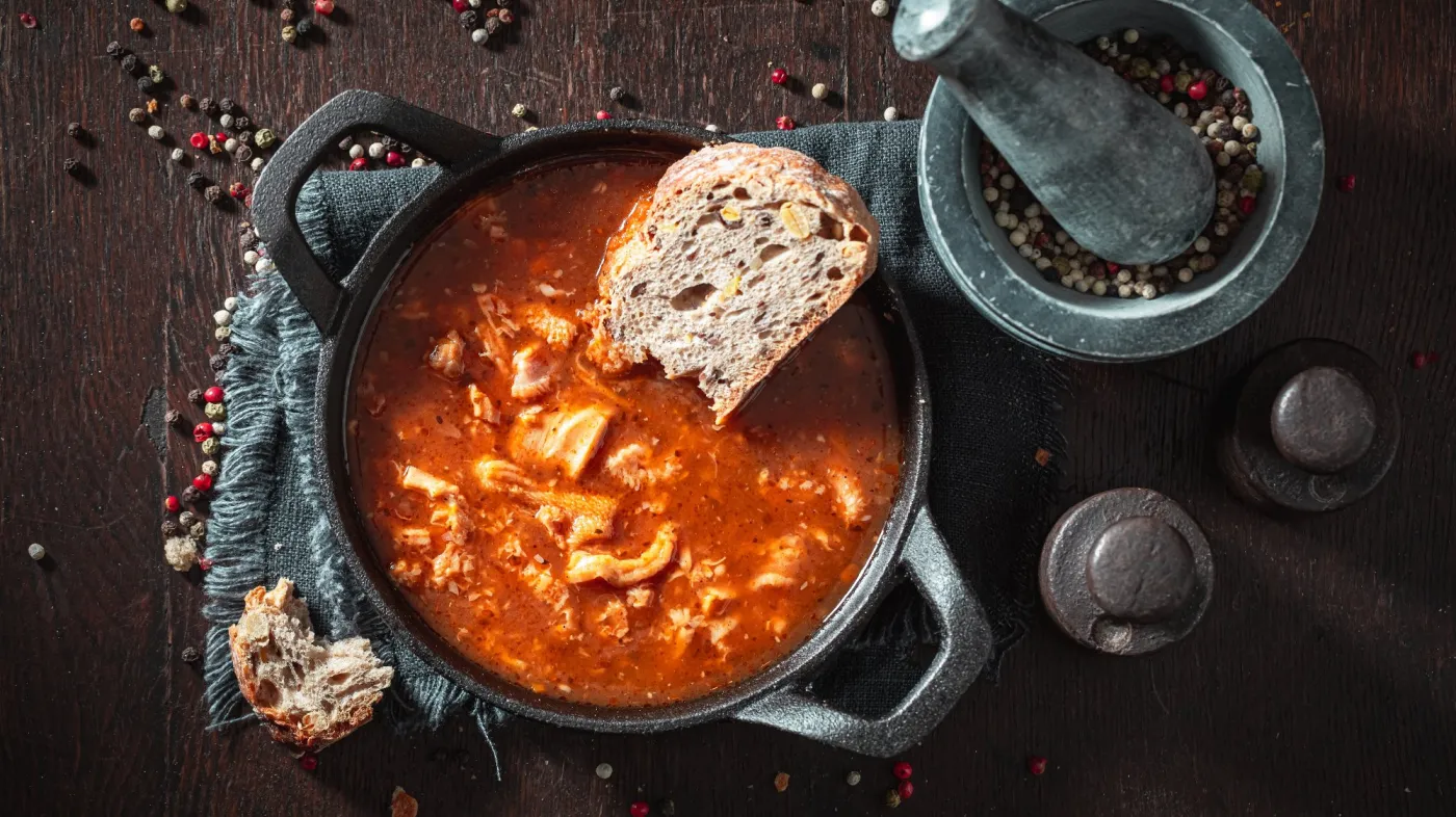 Homemade,And,Spicy,Tripe,Soup,As,Traditional,Soup,In,Poland.