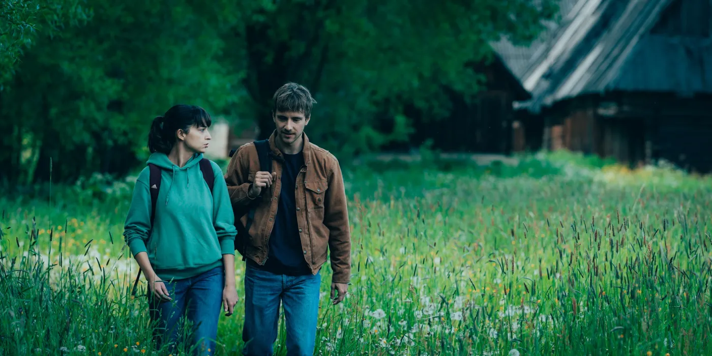 Maria Dębska i Maciej Musiał w serialu "Śleboda"