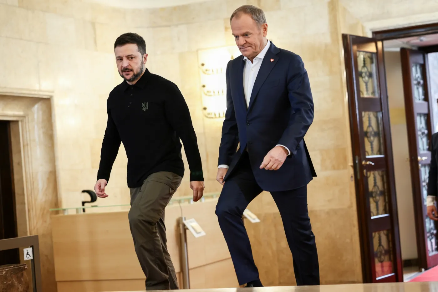 Polacy pesymistycznie o stosunkach z Kijowem. "Relacje uległy pogorszeniu". SONDAŻ