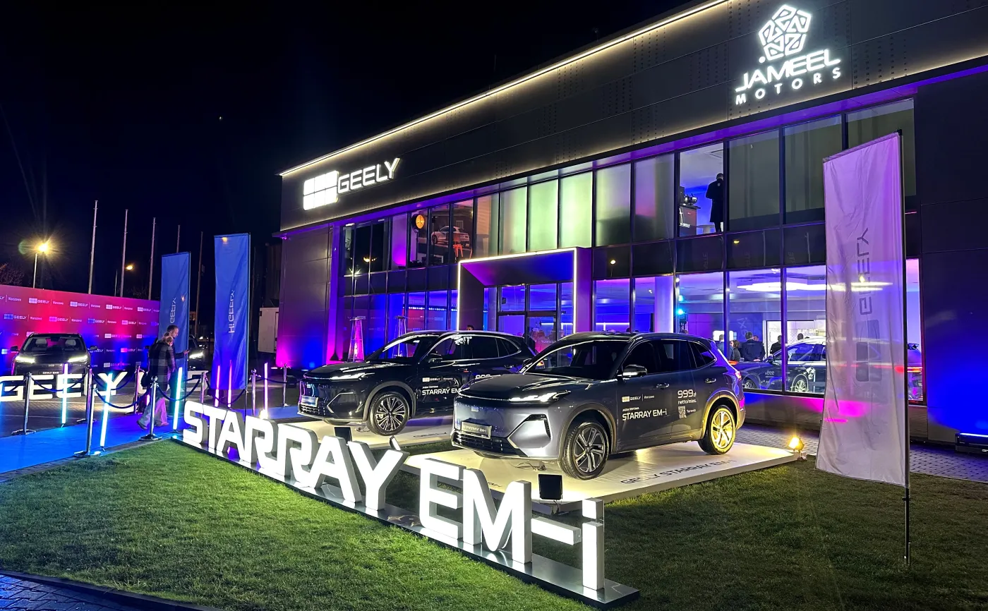 Geely rusza ze sprzedażą samochodów w Polsce