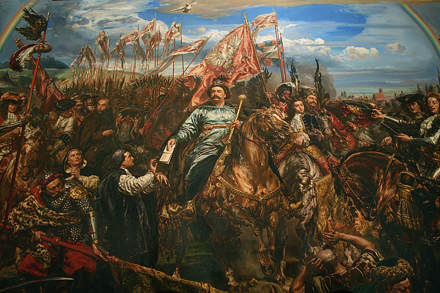 Jan III Sobieski, bitwa pod Wiedniem, Jan Matejko obraz, historia Polski, obraz historyczny