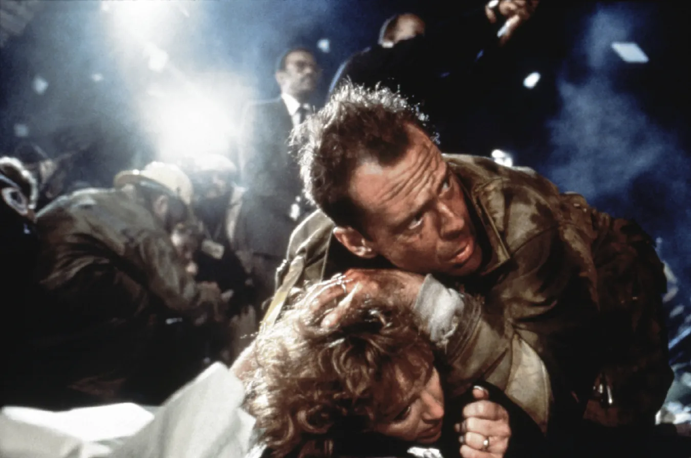 szklana pułapka, bruce willis