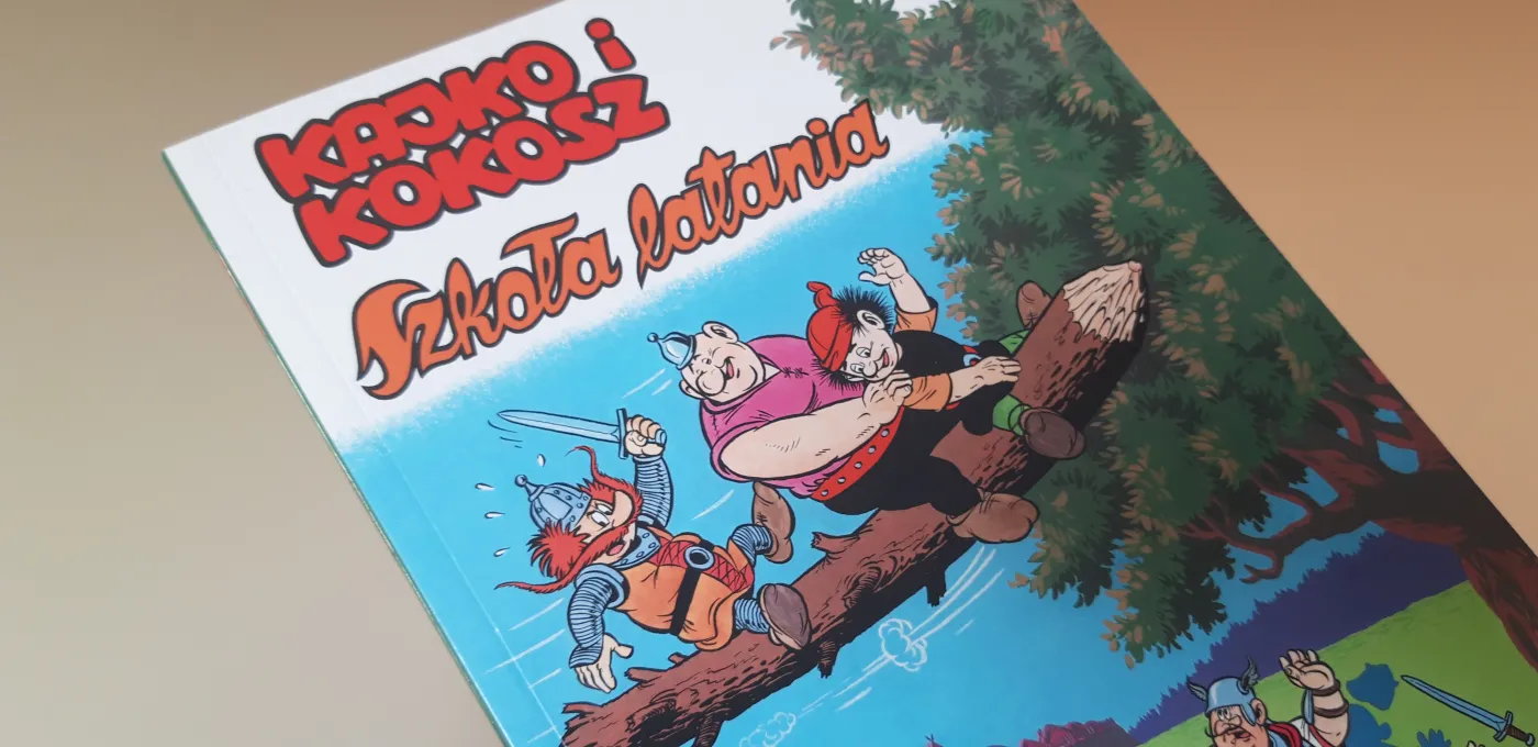 kajko i kokosz szkoła latania test z lektury