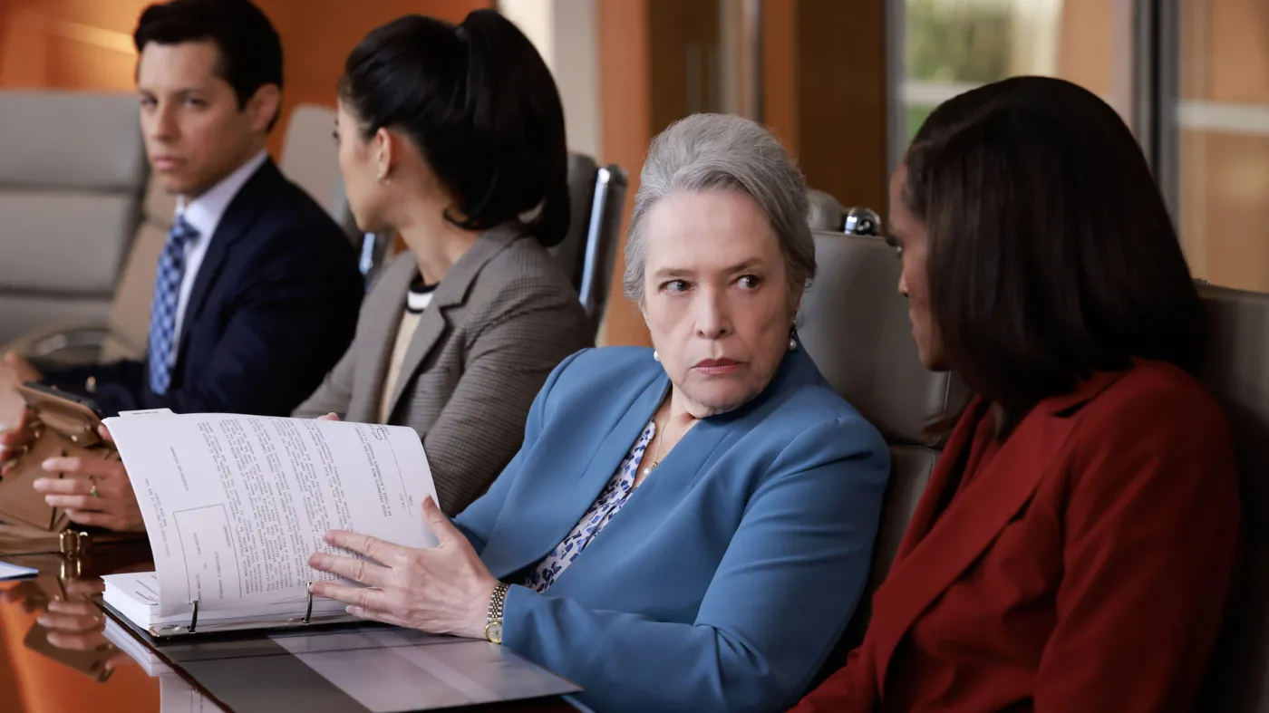 Kathy Bates w czwartym odcinku serialu "Matlock"