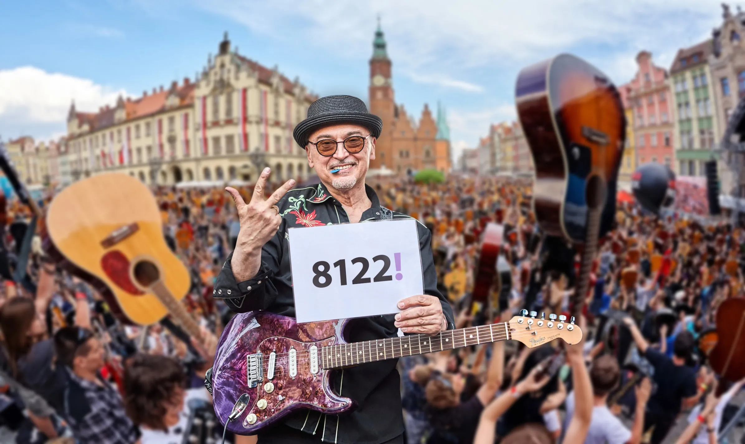 Gitarowy Rekord Świata 2026. Muzycy z zagranicy i Polski łączą siły