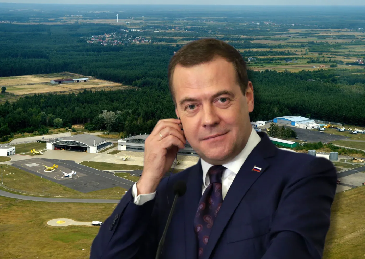 Dmitrij Miedwiediew, Polskie Zakłady Lotnicze