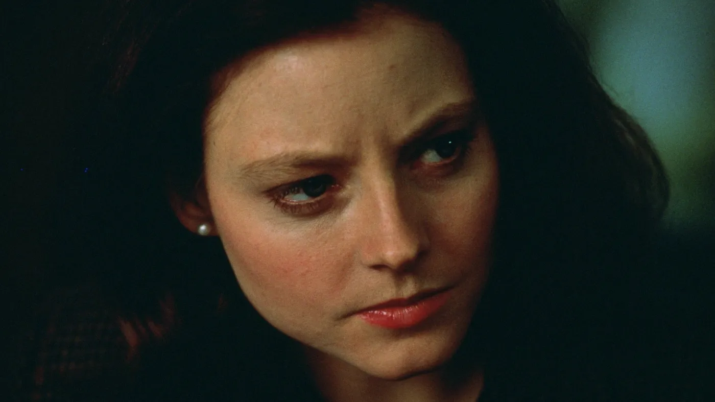 Jodie Foster w filmie "Milczenie owiec"