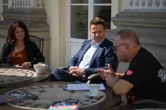 Trzaskowski spotkał się z Owsiakiem. "Możemy dokonać prawdziwej zmiany"