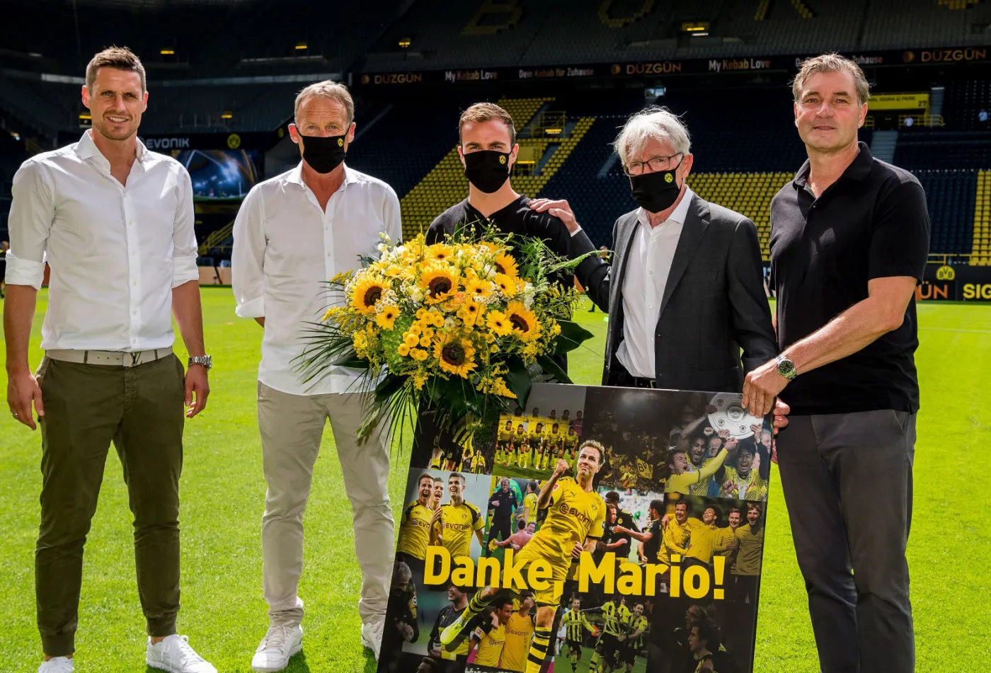 Goetze został pożegnany w czerwcu w Dortmundzie