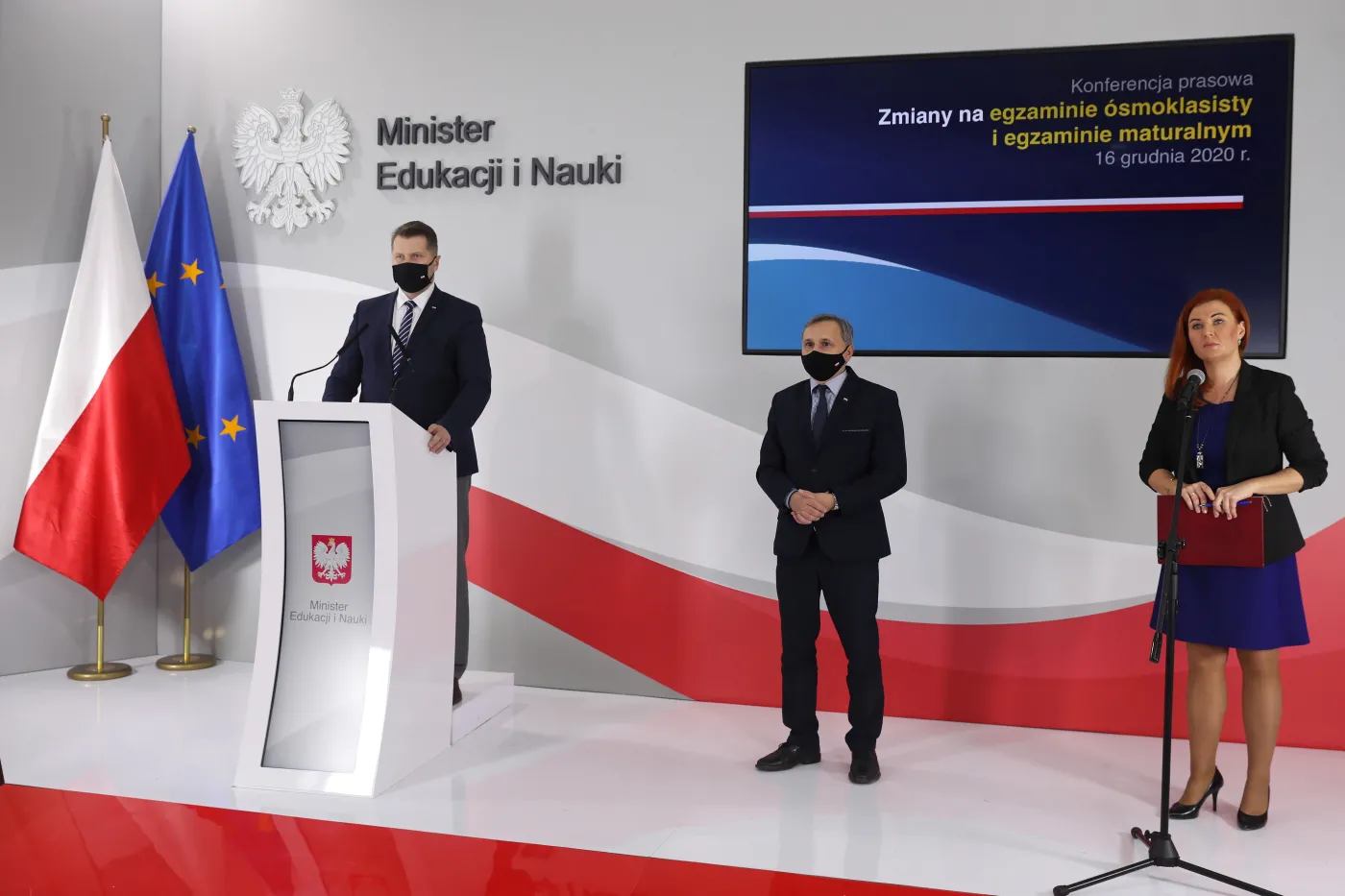 Przemysław Czarnek, Maciej Kopeć, Anna Ostrowska