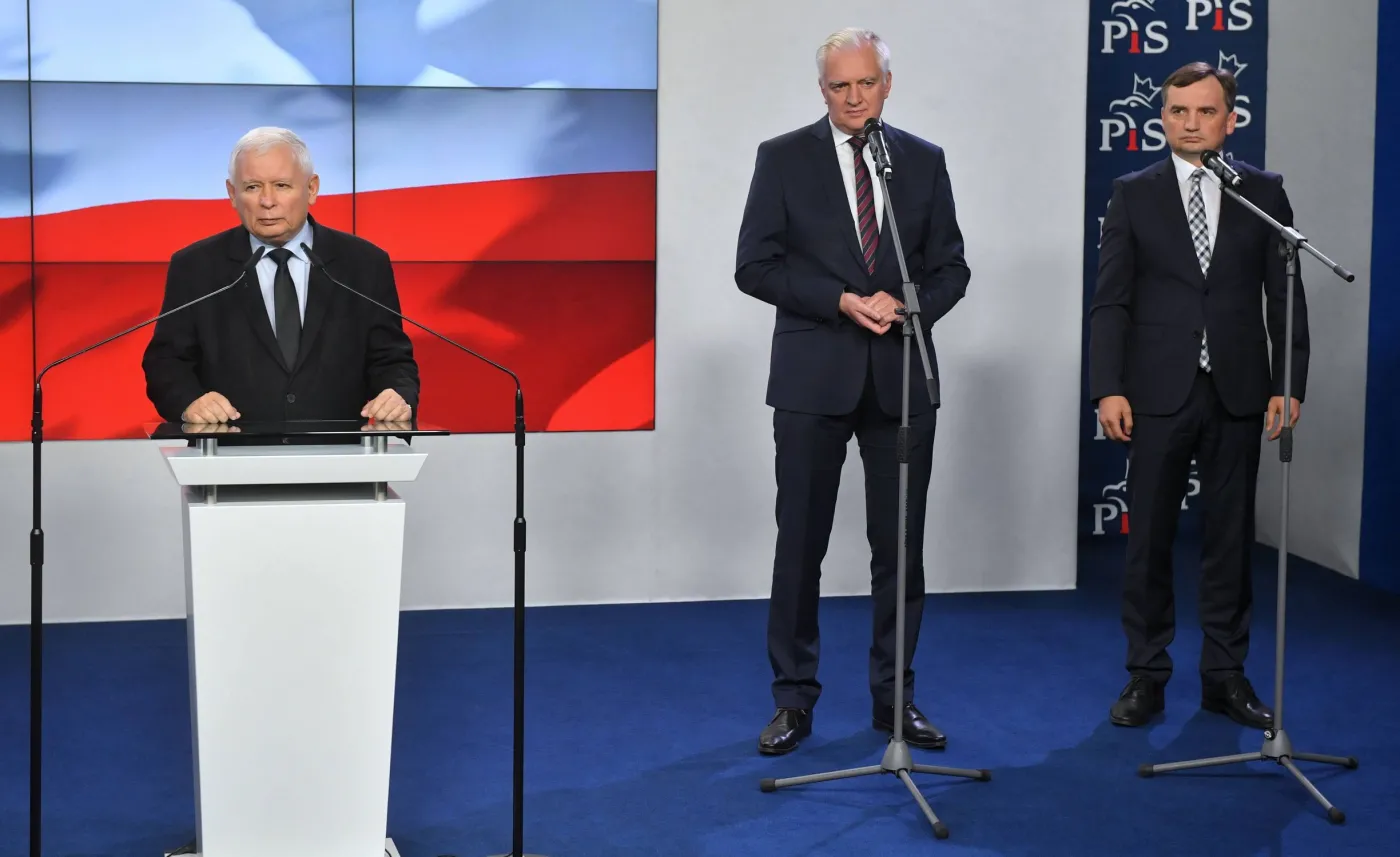 Jarosław Kaczyński, Zbigniew Ziobro, Jarosław Gowin