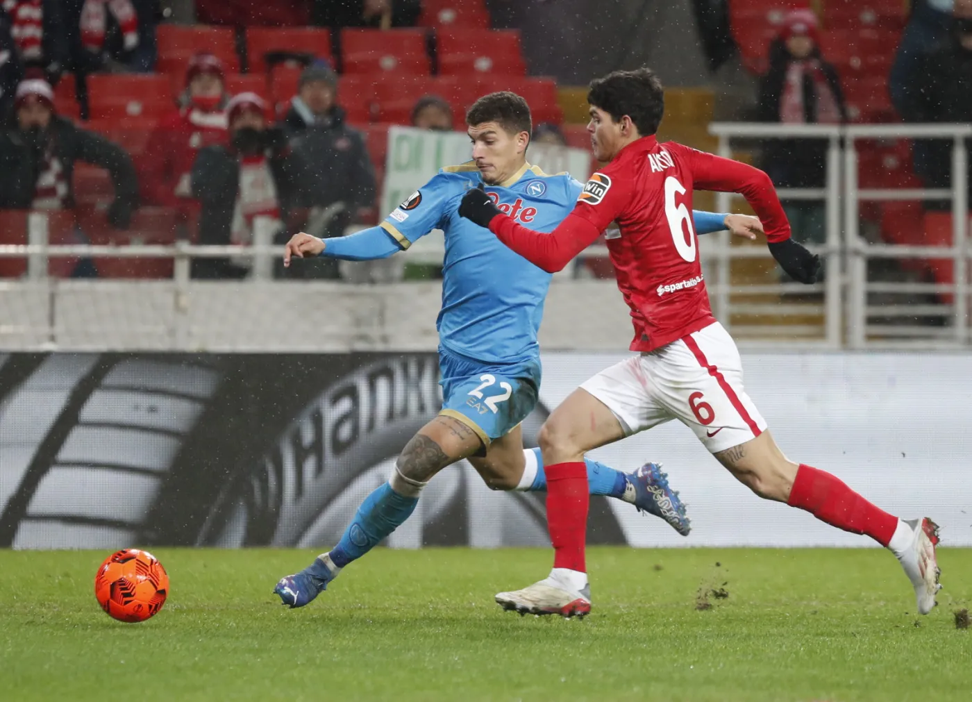 Liga Europy. Wpadka Napoli w Moskwie. To zła wiadomość dla Legii