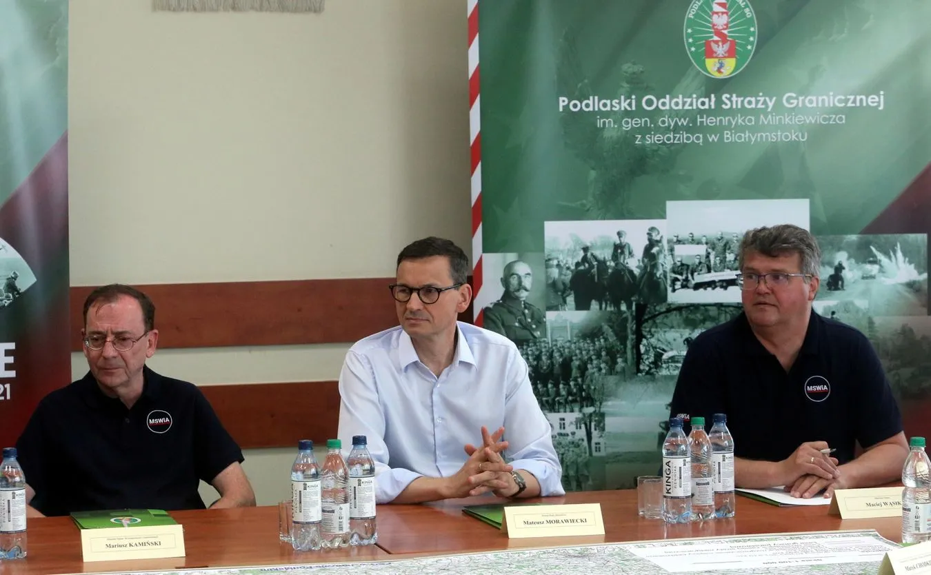 Morawiecki: Pierwszym akordem wojny był atak Łukaszenki na polską granicę z Białorusią
