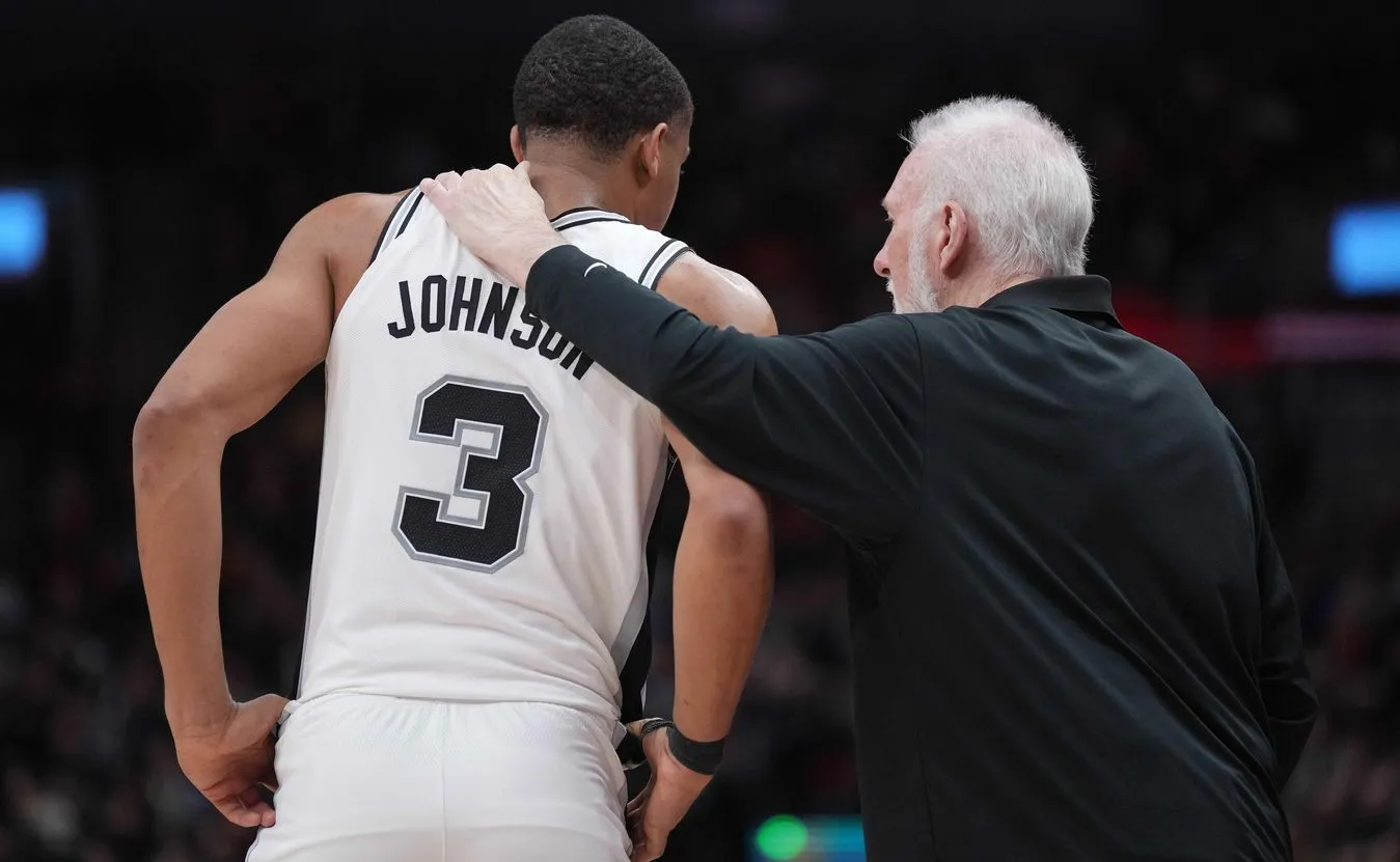 San Antonio Spurs. Gregg Popovich i Keldon Johnson