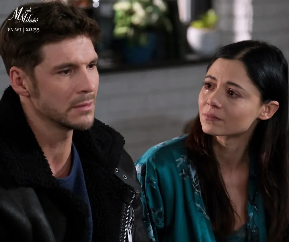 "M jak miłość" po wakacjach: Koniec małżeństwa, namiętny pocałunek z kochankiem i ranek w cudzym mieszkaniu