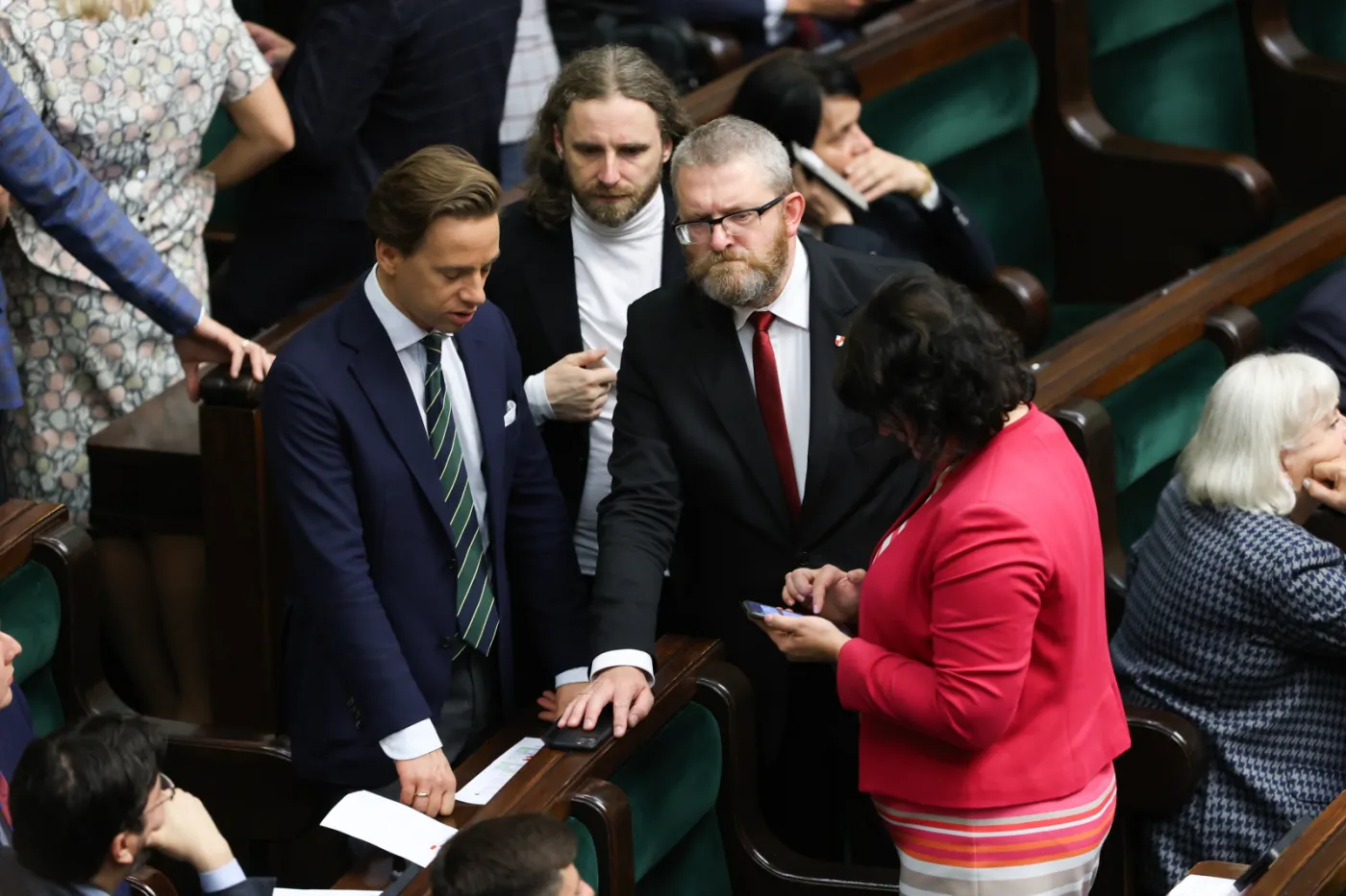 Krzysztof Bosak, Dobromir Sośnierz, Grzegorz Braun