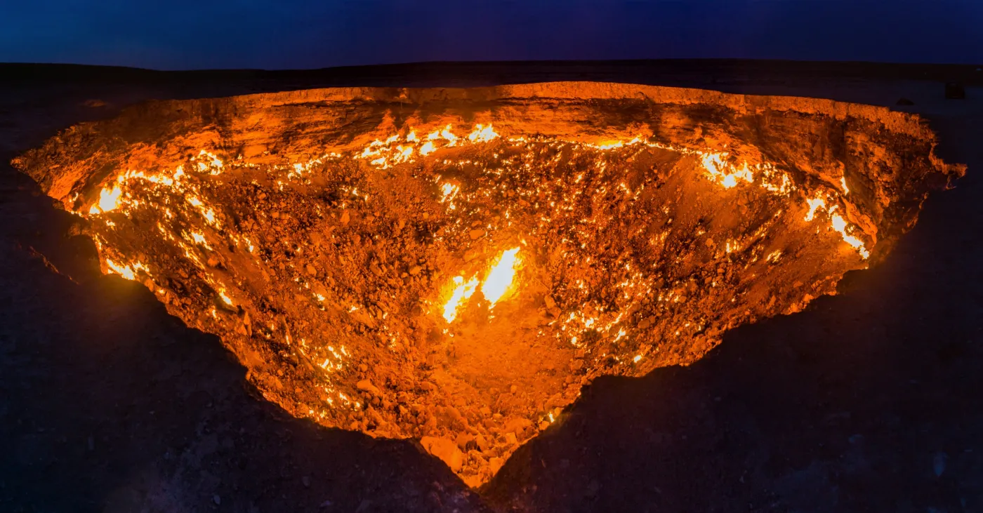 wrota piekieł, turkmenistan