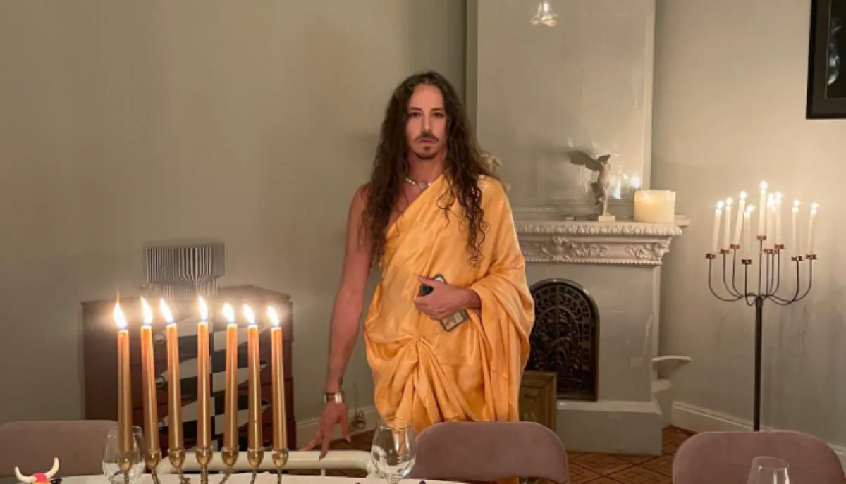 Michał Szpak znowu szokuje. Świętował "Chrystusowe". Internauci pytają: A z głową wszystko ok?