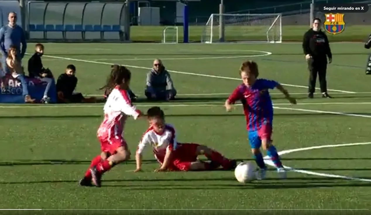 Pedro Juarez następcą Lionela Messiego. Barcelona ma nowego geniusza [WIDEO]