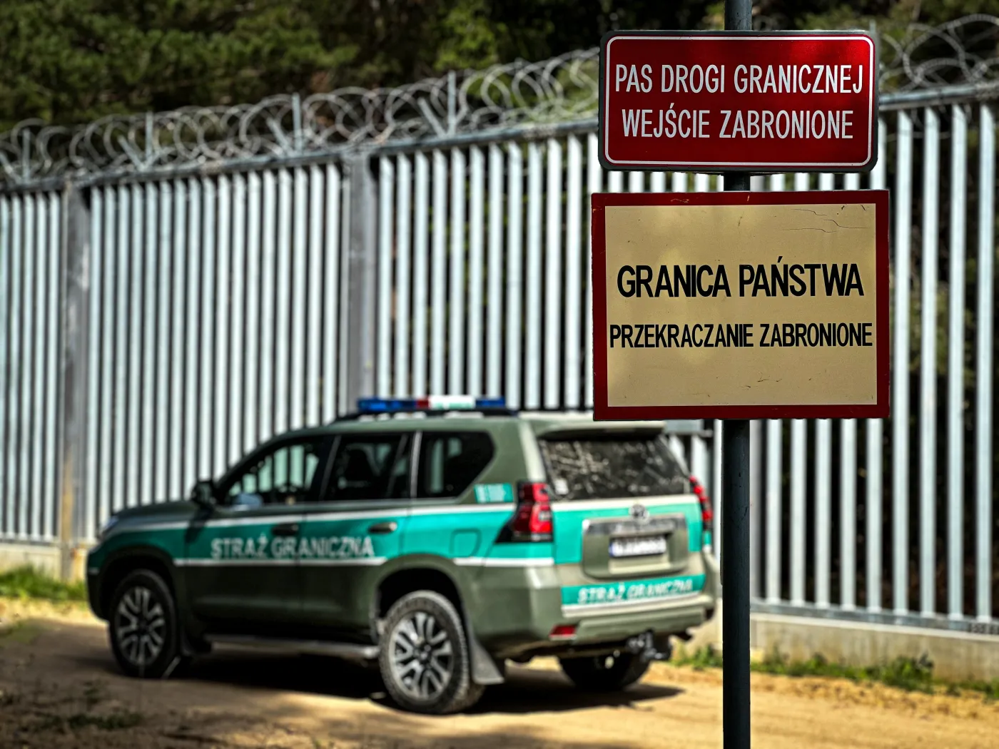 Projekt MSWiA: Zakaz przebywania przy granicy z Białorusią [LISTA MIEJSC]