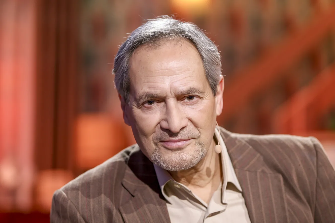 Jerzy Zelnik i jego syn udzielili wywiadu. Podczas rozmowy doszło między nimi do awantury