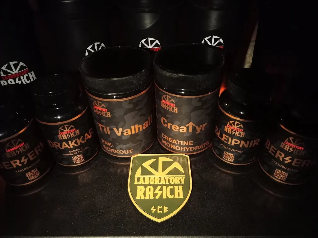 Suplementy na siłownię od neonazistów. "Fajniej niż w Buczy"