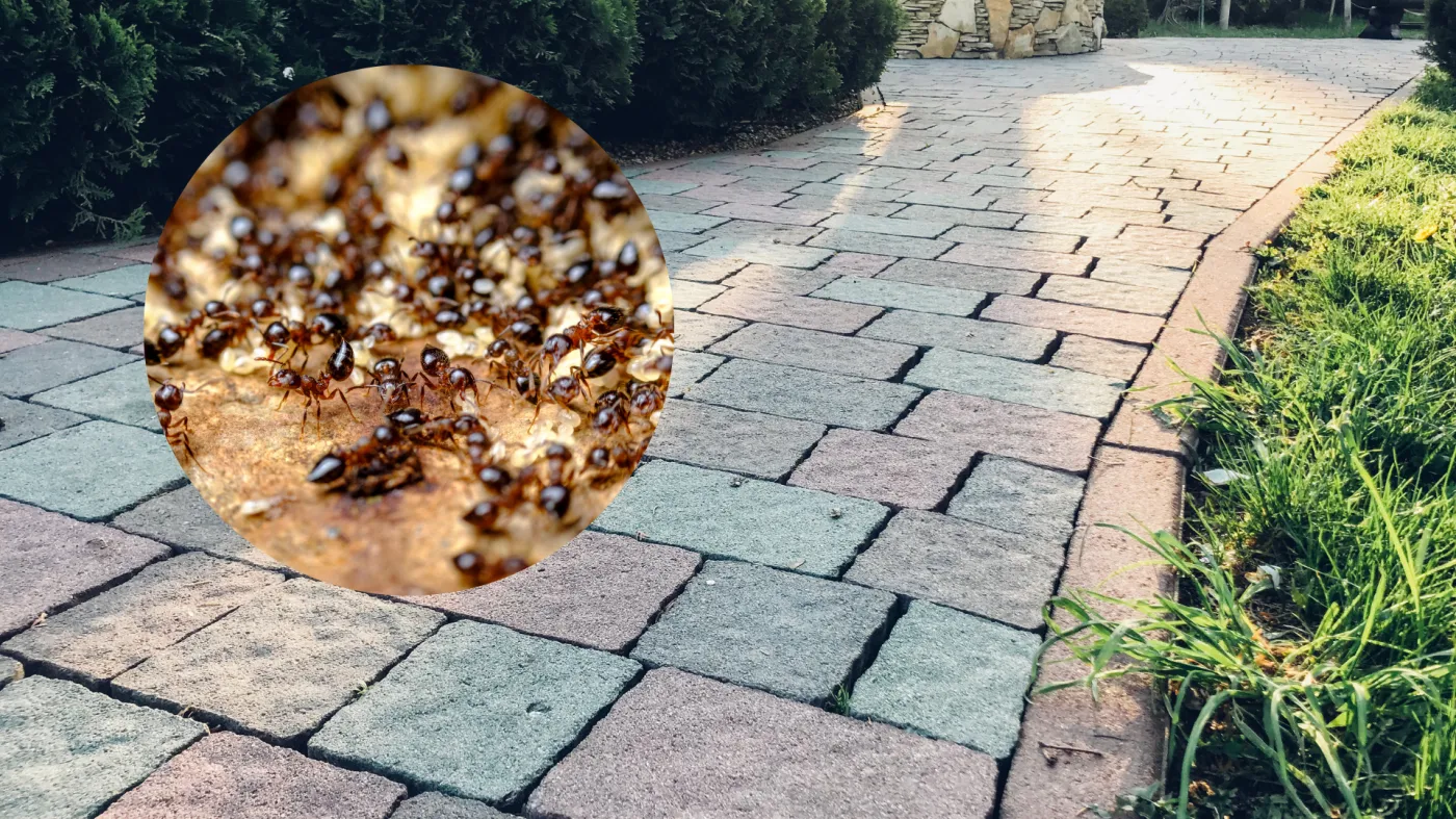 Jak pozbyć się mrówek z kostki brukowej? Koniecznie wypróbuj ten sposób