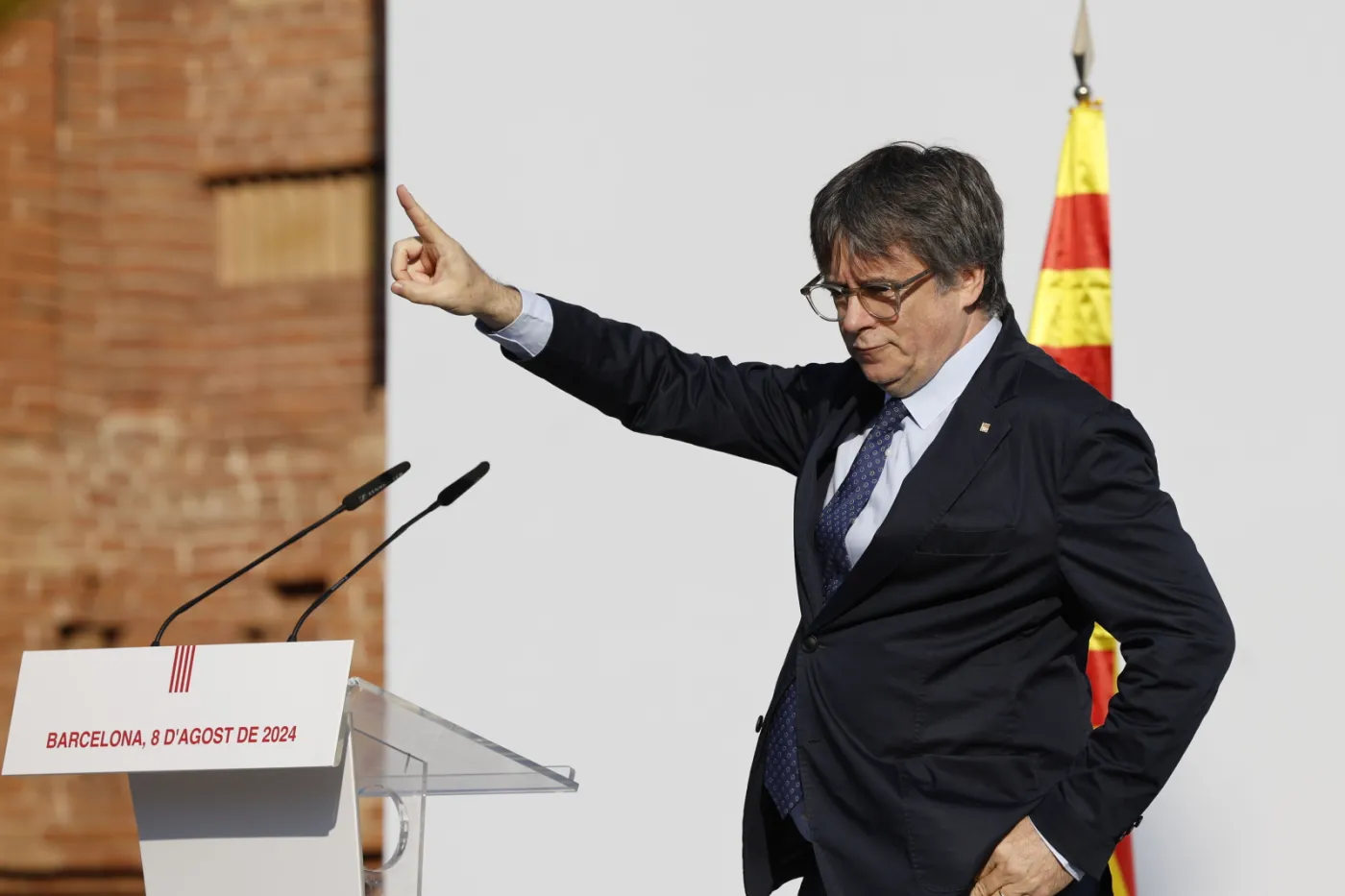 Puigdemont wrócił do Hiszpanii po siedmiu latach. "Bycie Katalończykiem jest czymś podejrzanym"