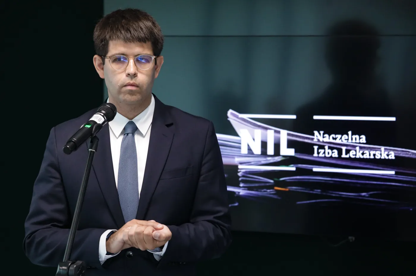 Prezes Naczelnej Izby Lekarskiej Łukasz Jankowski