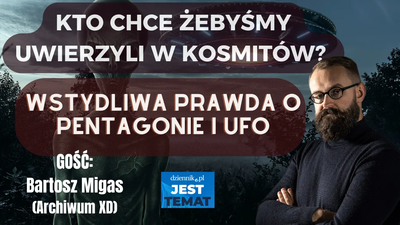 Kompromitacja Pentagonu. Zatrudnili wyznawców UFO [WYWIAD]