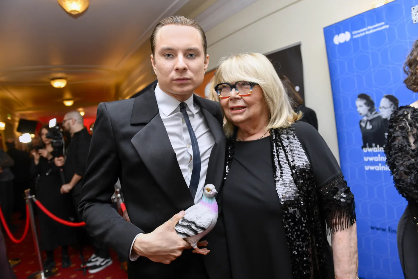 Ralph Kaminski przyszedł na Orły z... gołębiem. Wzbudził sensację