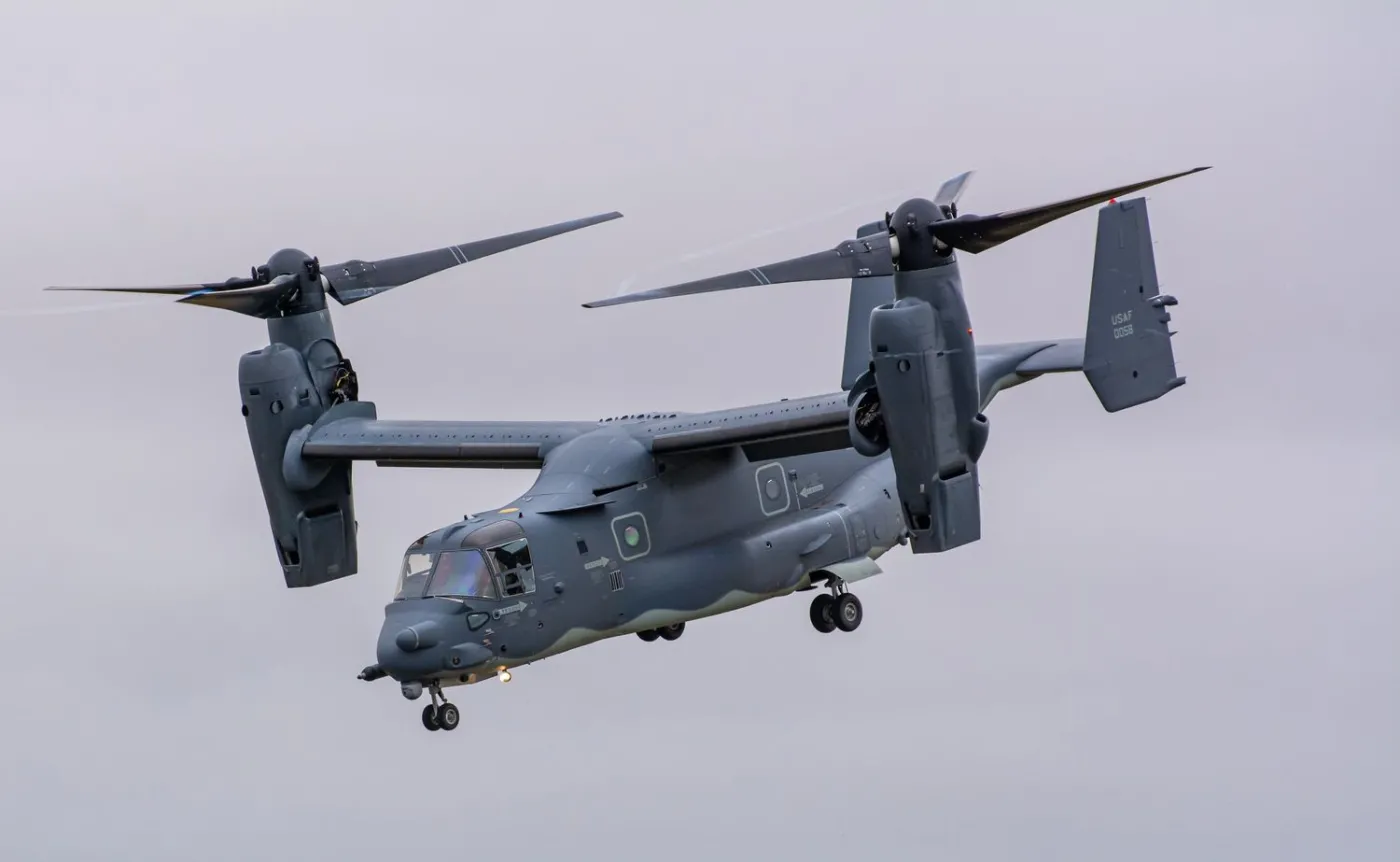 USA wydały zakaz lotów samolotów bojowych V-22 Osprey