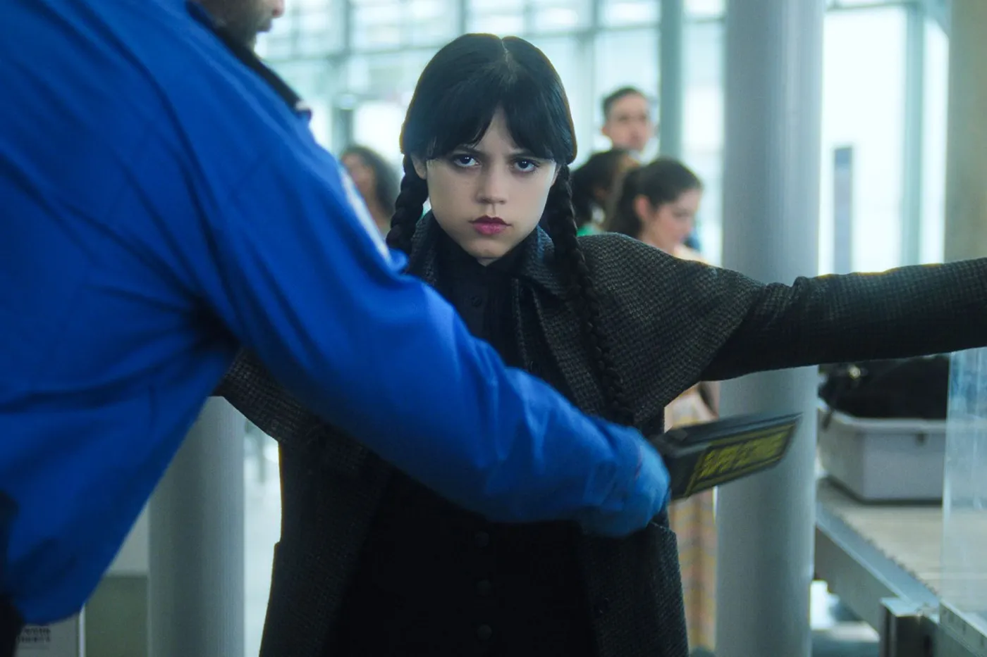 Jenna Ortega w drugim sezonie serialu "Wednesday"