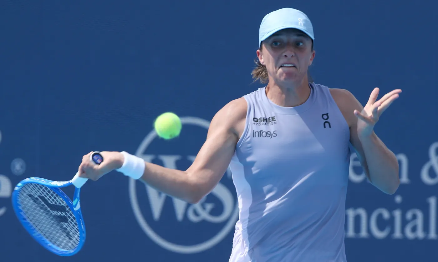 Iga Świątek w ćwierćfinale turnieju w Cincinnati. Do awansu potrzebowała 95. minut