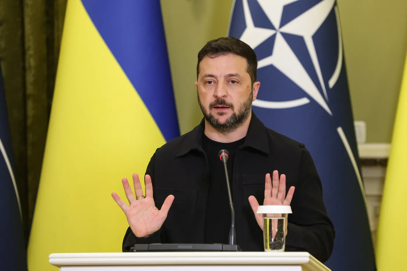 Wołodymyr Zełenski wygłosił ogniste przemówienie z okazji ukraińskiego Dnia Niepodległości
