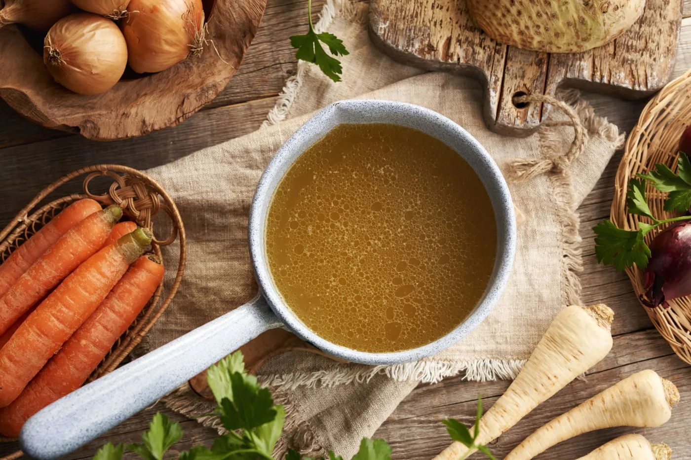 Przez tydzień piła bulion kolagenowy na śniadanie. Efekty robią wrażenie