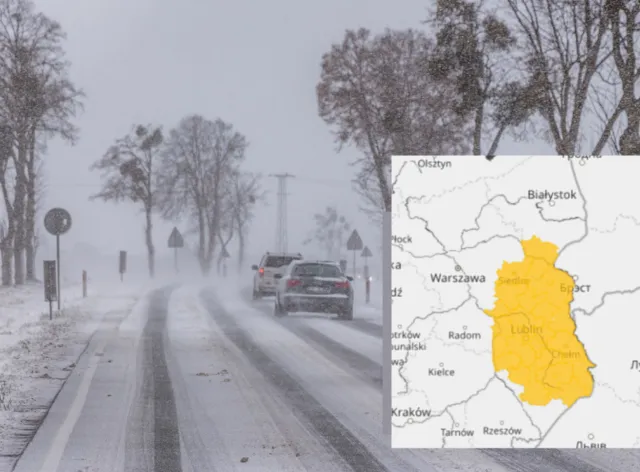 IMGW ostrzega przed intensywnymi marznącymi opadami, śliskimi drogami i mgłą. Ostrzeżenie pierwszego stopnia dla części kraju
